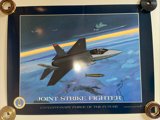 Joint Strike Fighter Poster 24x18"