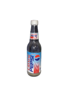 Canadian Glass Crystal Pepsi Bottle