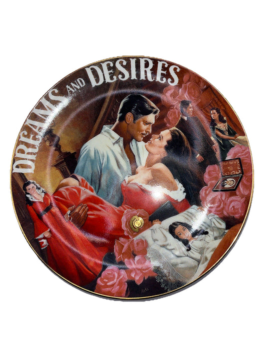 Gone With The Wind Dreams and Desires Plate