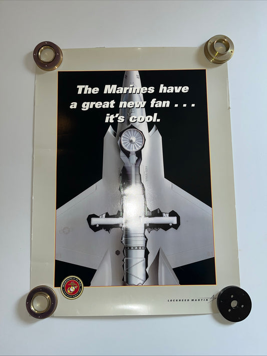 Lockheed Martine Marines Poster 18x24"